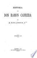 Historia de don Ramon Cabrera