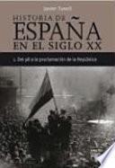 Historia de España en el siglo XX: Del 98 a la proclamación de la República