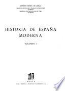 Historia de España moderna y contemporánea: Historia de España moderna.-v.2. Historia de España contemporánea