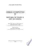 Historia de Felipe II, Rey de Espana