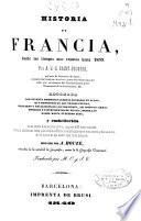Historia de Francia, desde los tiempos mas remotos hasta 1839: (1840. 720 p., 17-48 h. lám.)