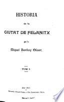 Historia de la ciutat de Felanitx
