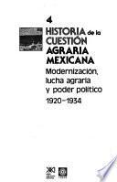Historia de la cuestion agraria mexicana