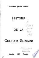 Historia de la cultura guaraní