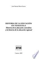 Historia de la educación en Venezuela