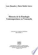 Historia de la etnología contemporánea en Venezuela