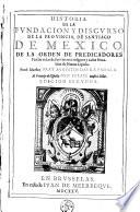 Historia de la fundación y discurso de la provincia de Santiago de México