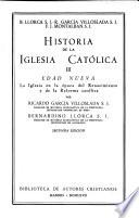 Historia de la Iglesia Catolica