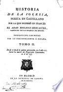 Historia de la Iglesia, puesta en castellano ... Enriquecida con notas por lo perteneciente á España. [Translated by Lorenzo Hervás y Panduro.]
