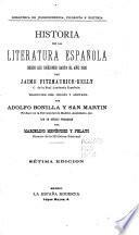 Historia de la Literatura Española