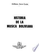 Historia de la música boliviana
