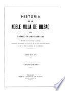 Historia de la noble villa de Bilbao: 1800-1836