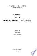Historia de la Policía Federal Argentina