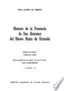 Historia de la Provincia de San Antonino del Nuevo Reino de Granada
