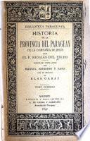 Historia de la Provincia del Paraguay de la Compañía de Jesús