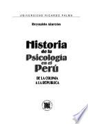 Historia de la psicología en el Perú
