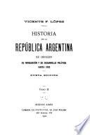 Historia de la República Argentina, 2