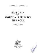 Historia de la segunda República Española