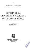 Historia de la Universidad Nacional Autónoma de México