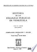 Historia de las finanzas públicas en Venezuela: 1866-1869 [seccion estadistica