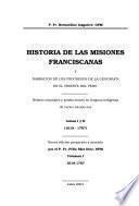 Historia de las misiones franciscanas y narración de los progresos de la geografía en el Oriente del Perú