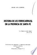Historia de los ferrocarriles en la Provincia de Santa Fe