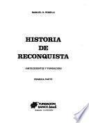 Historia de Reconquista