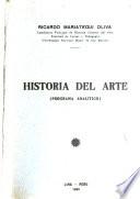 Historia del arte (programa anlítico).