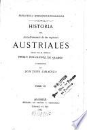 Historia del descubrimiento de la regiones austriales hecho por el general Pedro Fernandez de Quirós