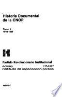 Historia documental de la CNOP: 1943-1959