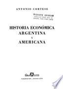 Historia económica argentina y americana