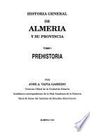 Historia general de Almería y su provincia: Prehistoria