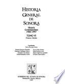 Historia general de Sonora: Historia contemporánea, 1985-1997