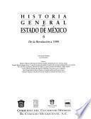 Historia general del Estado de México: De la Revolución a 1990