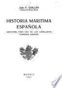 Historia marítima española