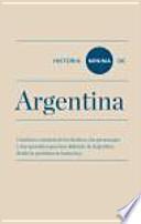 Historia mínima de Argentina
