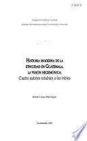 Historia moderna de la etnicidad en Guatemala