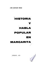 Historia y habla popular en Margarita