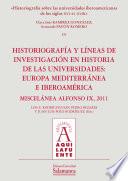 Historiografía sobre las universidades iberoamericanas de los siglos XVI al XVIII