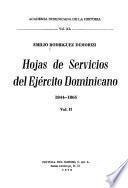 Hojas de servicios del Ejército dominicano