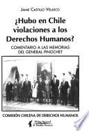 Hubo en Chile violaciones a los derechos humanos?