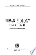 Human biology (1929-1978)