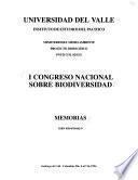 I Congreso Nacional sobre Biodiversidad