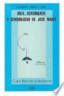 Idea, sentimiento y sensibilidad de José Martí