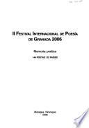 II Festival Internacional de Poesía de Granada 2006