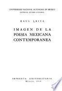 Imagen de la poesía Mexicana contemporánea