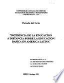 Incidencia de la educación a distancia sobre la educación básica en América Latina