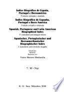 Indice biográfico de España, Portugal e Iberoamérica: M-Naz