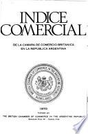 Indice comercial de la Cámara de Comercio Británica en la República Argentina