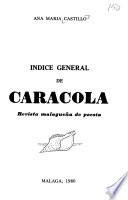 Indice general de Caracola